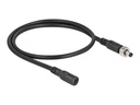 Delock Spannungsversorgungs-Verlängerungskabel - Gleichstromstecker 5,5 x 2,1 mm (W)