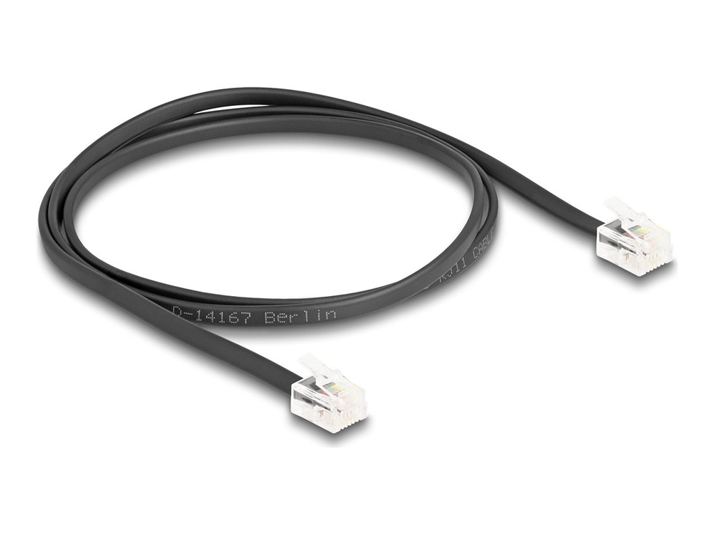 Delock Telefonkabel - RJ-11 (M) zu RJ-11 (M)