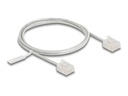 Delock Patch-Kabel - RJ-45 (M) kurz zu RJ-45 (M)