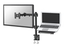 Neomounts FPMA-D960NOTEBOOK - Befestigungskit - Voll beweglich - für LCD-Display/Notebook - Schwarz - Bildschirmgröße: 25.4-68.6 cm (10"-27")