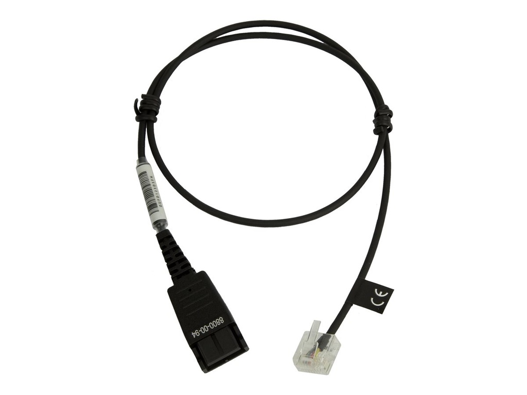 Jabra Headset-Kabel - Quick Disconnect zu RJ-45
