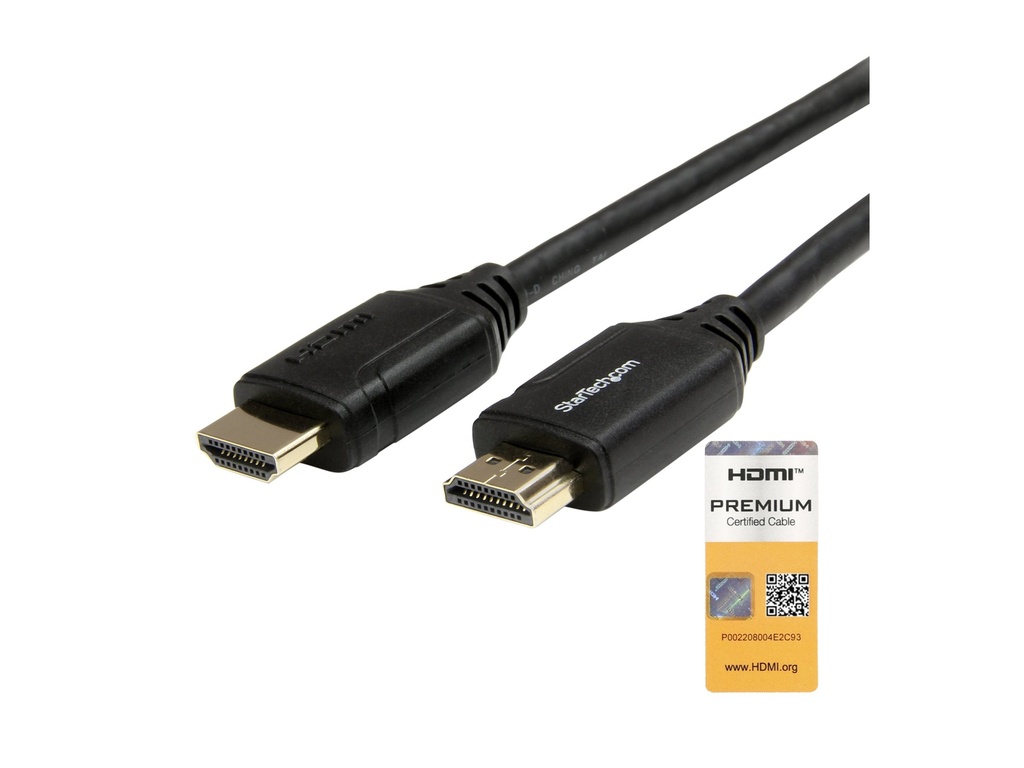 StarTech.com 4K HDMI Kabel 0,5m - Premium High Speed Kabel mit Ethernet
