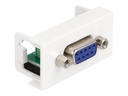 Delock Easy 45 - Einrastmodul - 9-polige D-Sub (Buchse)