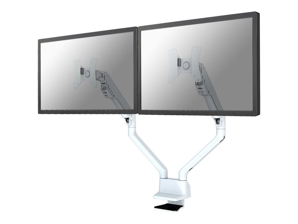 Neomounts FPMA-D750D - Befestigungskit - Voll beweglich - für 2 LCD-Displays - weiß - Bildschirmgröße: 25.4-81.3 cm (10"-32")
