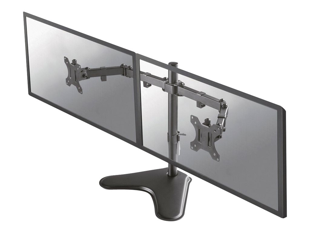 Neomounts FPMA-D550DD - Aufstellung - Voll beweglich - für 2 LCD-Displays - Schwarz - Bildschirmgröße: 25.4-81.3 cm (10"-32")