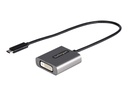 StarTech.com USB-C auf DVI Adapter - 1920x1200p - USB-C zu DVI-D - USB-C Dongle - USB Typ C auf DVI Monitoradapter - Videokonverter - Thunderbolt 3 kompatibel - 30cm Kabel (CDP2DVIEC)