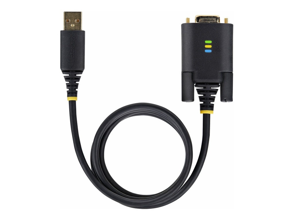StarTech.com 1m USB auf Seriell Adapter, COM-Retention, FTDI, USB auf DB9 - Kabel USB / seriell - USB (M)