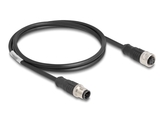 Delock Netzwerkverlängerungskabel - M12 (4-polig)