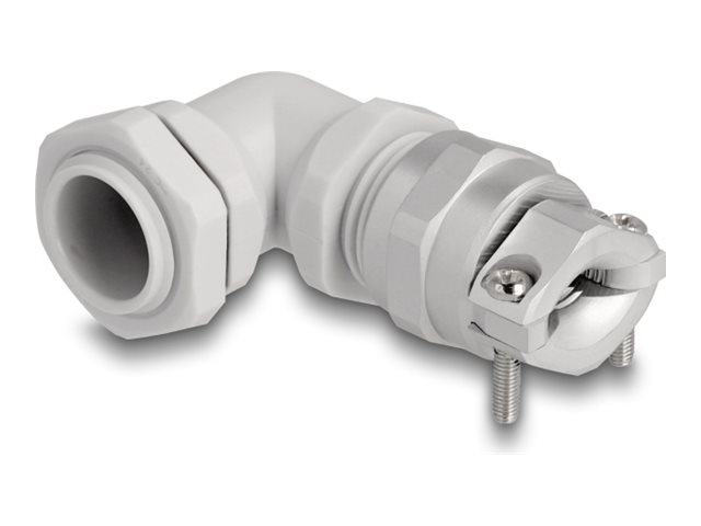 Delock Kabelverschraubung - Zugentlastung, Biegeschutz, 90° gewinkelt, PG11