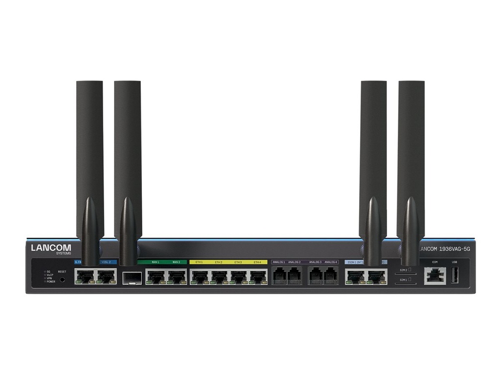 Lancom 1936VAG-5G - Gateway - 1GbE, 5G - LTE