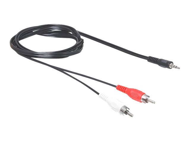 Delock Audiokabel - RCA x 2 männlich zu mini-phone