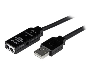 StarTech.com 35m aktives USB 2.0 Verlängerungskabel - Stecker/Buchse - USB 2.0 HighSpeed Kabel Verlängerung - USB-Verlängerungskabel - USB (M)