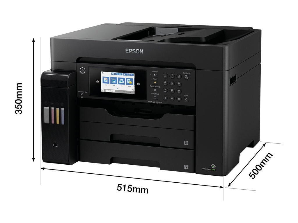 Epson EcoTank ET-16655 - Multifunktionsdrucker - Farbe - Tintenstrahl - ITS - A3 (Medien)