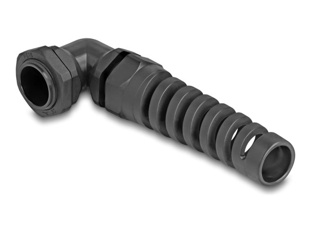 Delock Kabelverschraubung - Zugentlastung, 90° gewinkelt, PG16