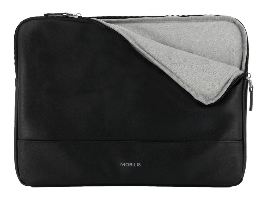 Mobilis Origine - Tasche für Laptop - Neopren-Schaum, PU-Imitationsleder - Schwarz (12.5" - 14")