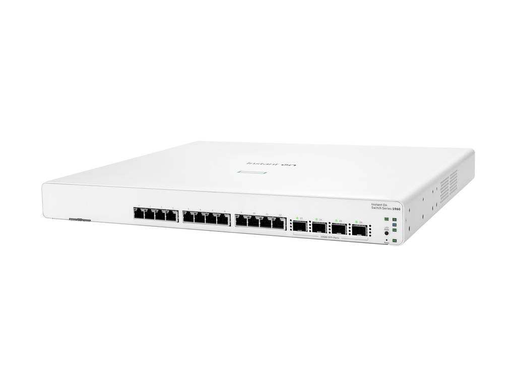 HPE Networking Instant On 1960 12XGT 4SFP+ Switch