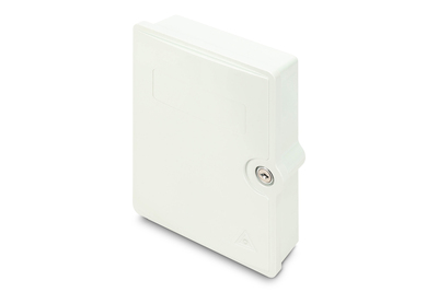 DIGITUS FTTH/FTTB-Anschlussgehäuse, bestückt, OS2, 12 Fasern, LC/PC