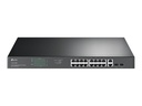 TP-LINK JetStream TL-SG1218MP - V1 - Switch - 16 x 10/100/1000 (PoE+)