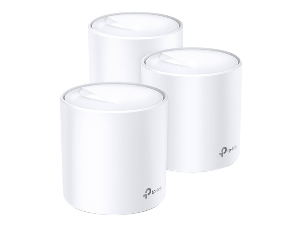 TP-LINK Deco X60 - WLAN-System (3 Router) - GigE