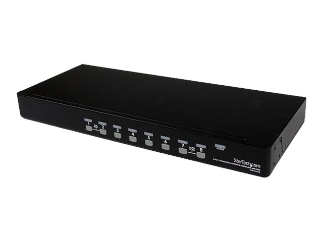 StarTech.com 8 Port USB / PS/2 KVM Switch mit OSD