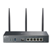 TP-LINK Omada ER706W - Dual-Band (2,4 GHz/5 GHz) - Ethernet/LAN - Schwarz - Desktop-/Pol-Router