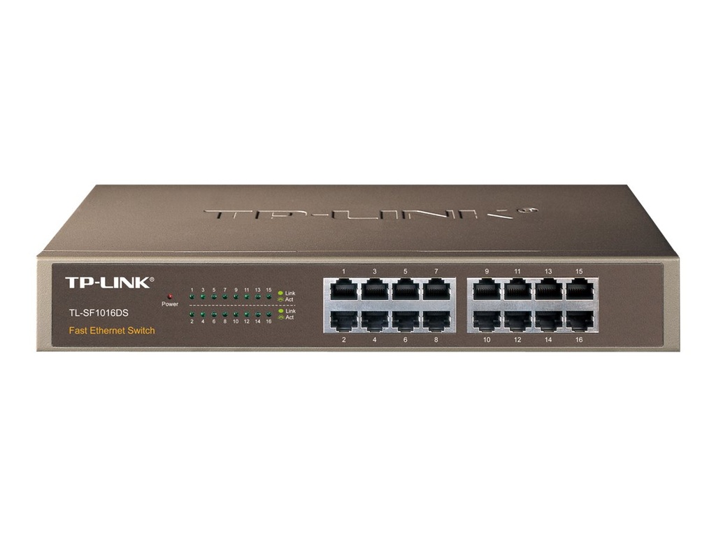 TP-LINK TL-SF1016DS - Switch - 16 x 10/100