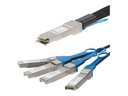 StarTech.com 2m QSFP+ Breakout Kabel - QSFP+ auf 4x SFP+