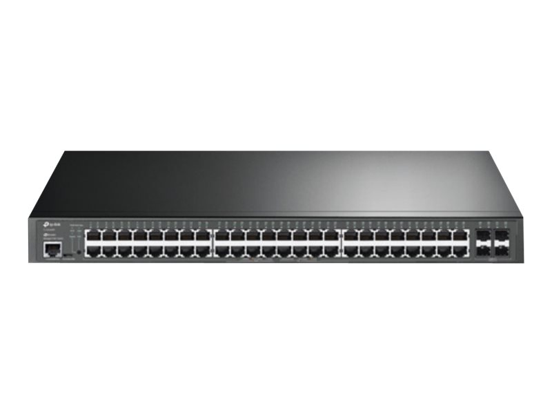 TP-LINK JetStream TL-SG3452P V1 - Switch - managed - 48 x 10/100/1000 (PoE+)