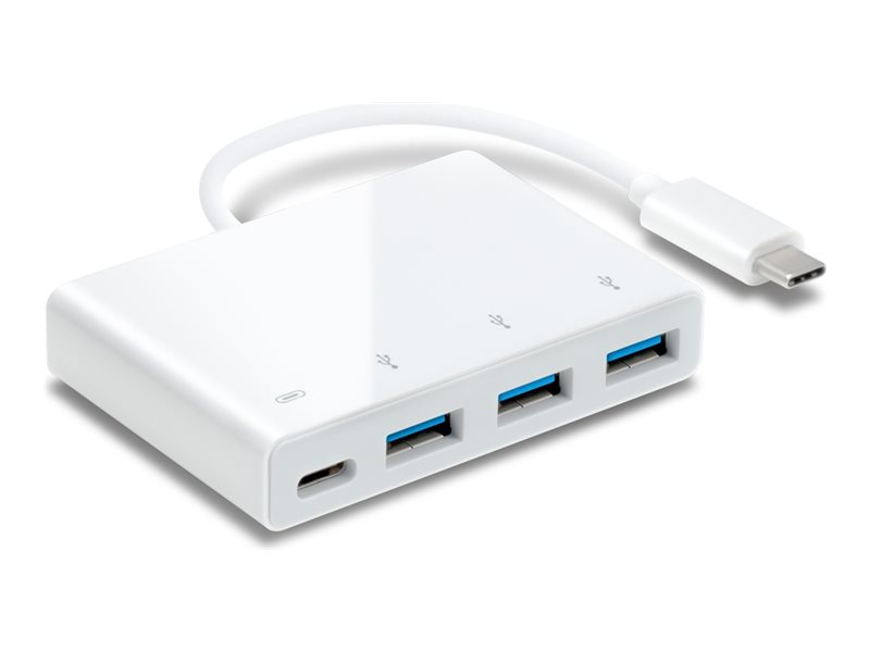 TP-LINK UC430 V1 - Hub - 3 x SuperSpeed USB 3.0+ 1 USB-C Stromdurchsatz