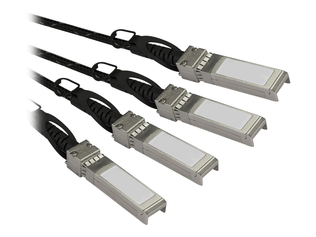 StarTech.com 3m QSFP+ Breakout Kabel - QSFP+ auf 4x SFP+