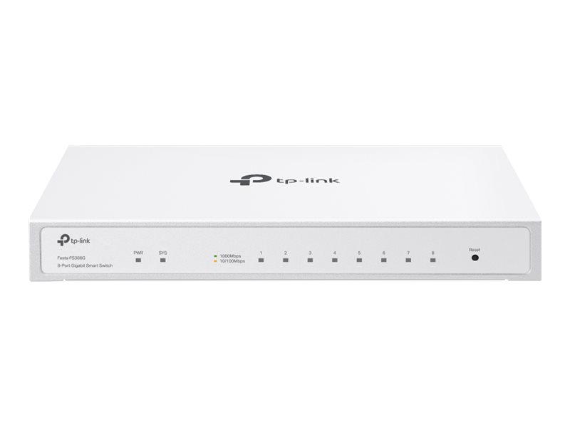TP-LINK Festa FS308G V1 - Switch - Smart - 8 x 10/100/1000Base-T