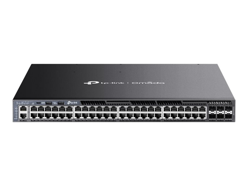 TP-LINK Omada SG6654XHP V1 - Switch - L3 - managed - 48 x 10/100/1000 (PoE+)