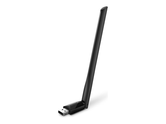 TP-LINK Archer T2U Plus - Eingebaut - Verkabelt - USB - WLAN - 600 Mbit/s - Schwarz