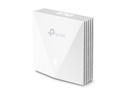 TP-LINK Omada AX3000 Wall Plate WiFi 6 Access Point - 2,4 GHz - 5 GHz - 3000 Mbit/s - SNMP - SSH - WPA-Enterprise - WPA2-Enterprise - 10,100,1000 Mbit/s