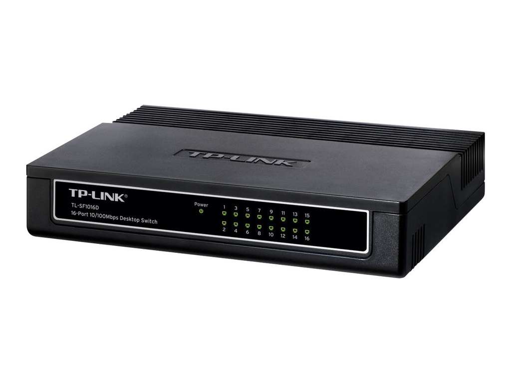 TP-LINK TL-SF1016D 16-Port 10/100Mbps Desktop Switch