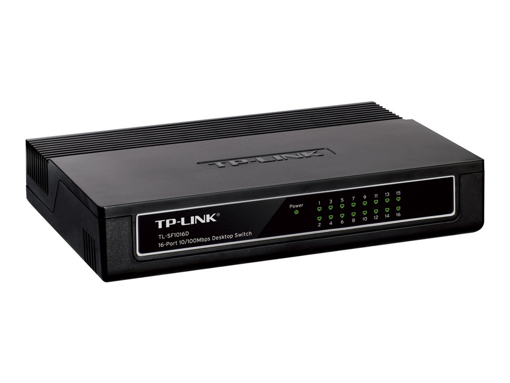 TP-LINK TL-SF1016D 16-Port 10/100Mbps Desktop