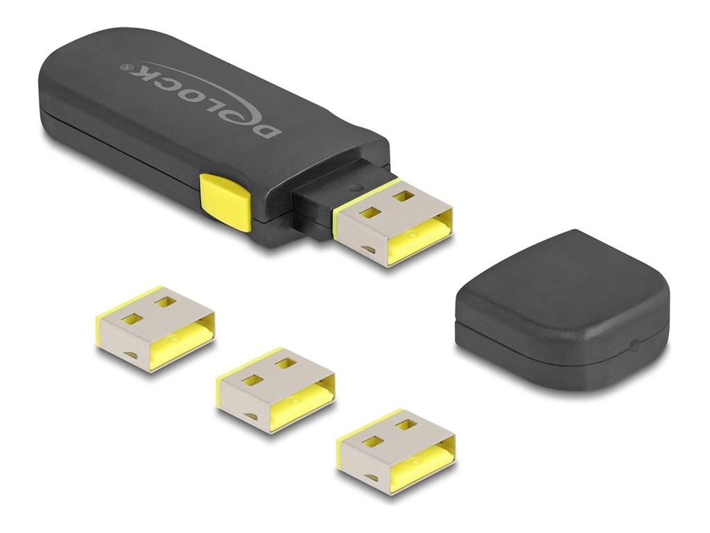 Delock USB-Port-Blockierer Set - für USB Typ-A
