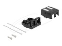Delock Gehäuse mit modularen Einsätzen - Keystone-Oberfläche