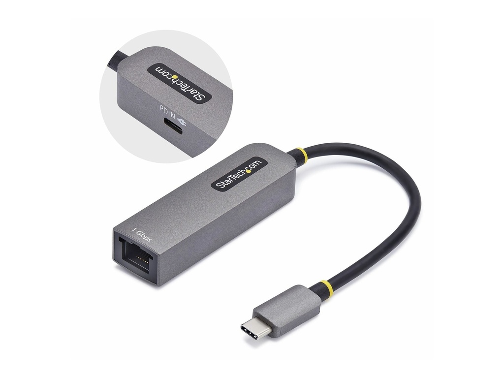 StarTech.com USB-C to Ethernet Adapter, NIC, 1Gbps