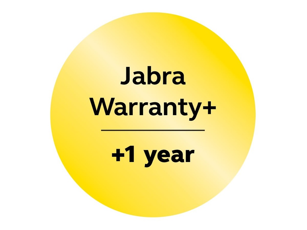 Jabra Warranty+ - Serviceerweiterung - verlängerte Garantie (für Videokonferenzgeräte)