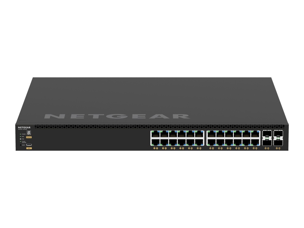 Netgear M4350 Series M4350-24G4XF - Switch - L3 - managed - 24 x 10/100/1000 (PoE+)