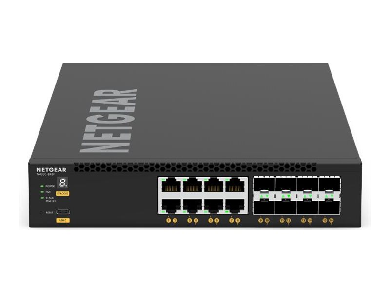 Netgear M4350 Series M4350-8X8F - Switch - L3