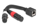 Delock Audiokabel - XLR3 weiblich zu RJ-45