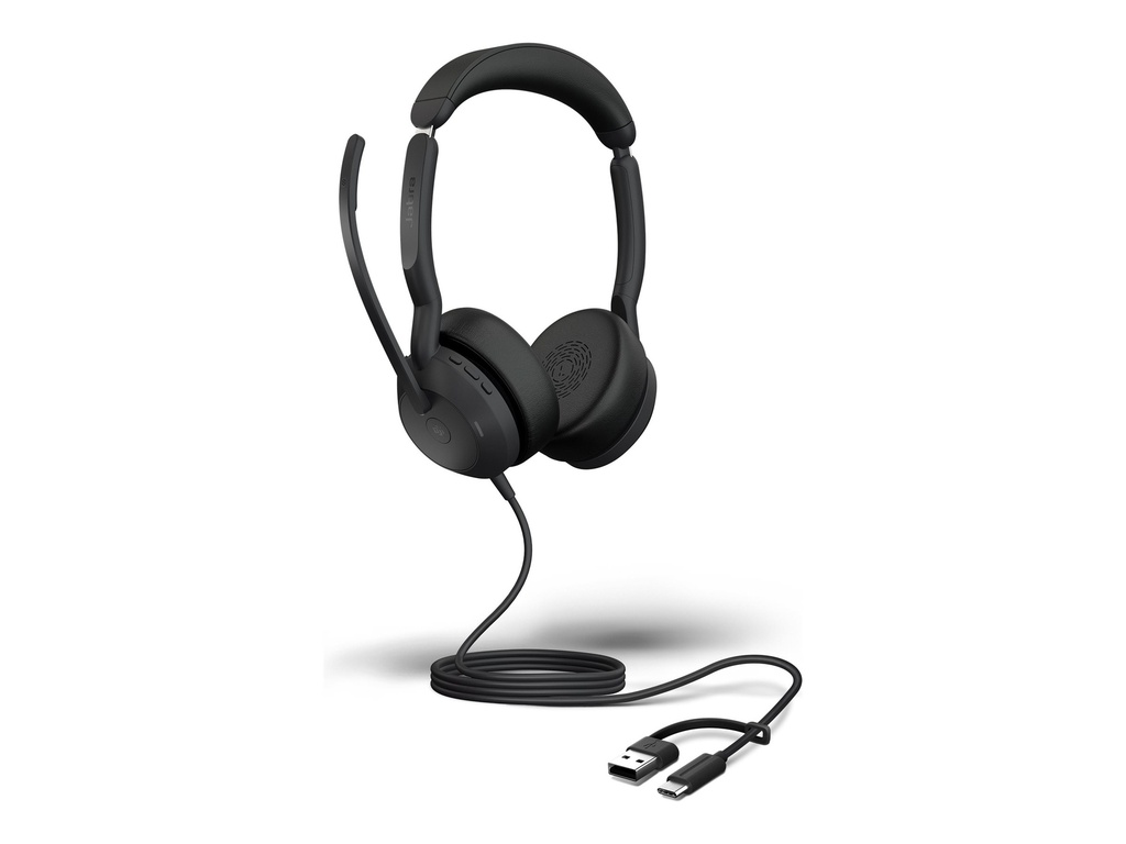 Jabra Evolve2 50 MS Stereo - Headset - On-Ear