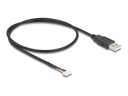 Delock Interner und externer USB-Adapter - 5-poliger Anschlussblock zu USB (M)