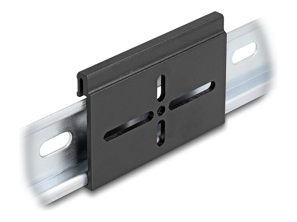 Delock Befestigungsclip - Aluminium, 70 x 47,8 mm