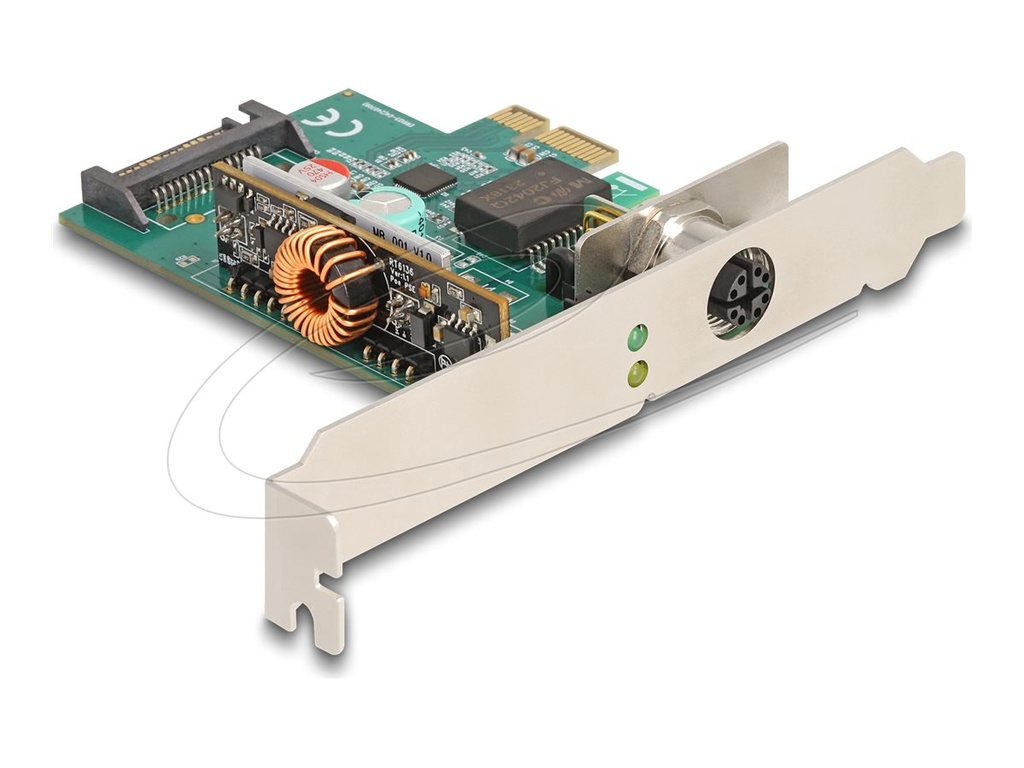 [90760] Delock Netzwerkadapter - PCIe 2.1 Low-Profile - 10/100/1000/2500Base-T (PoE+)