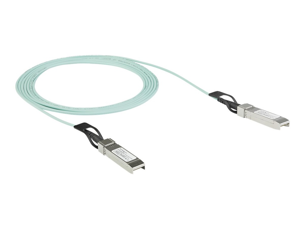 StarTech.com AOCSFP10G2ME SFP Kabel (2m, 10 GbE, Dell EMC AOC-SFP-10G-2M kompatibles SFP+ AOC Kabel, aktives Glasfaserkabel, Mini-GBIC) - Ethernet 10GBase-Kabel - SFP+ (S)