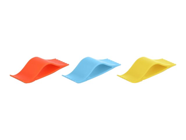Delock Set Kabelmarker-Clips - Blau, Gelb
