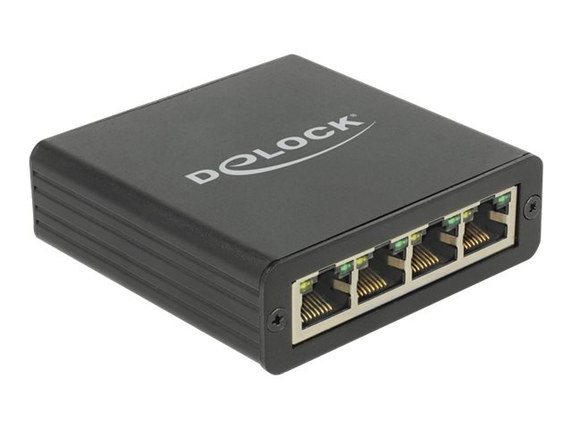 Delock Adapter USB 3.0 > 4 x Gigabit LAN - Netzwerkadapter